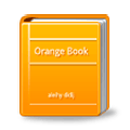 📙 Emoji orangefarbenes Buch Samsung Experience 8.1.