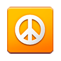 ☮️ Emoji Símbolo Da Paz na Samsung Experience 8.1.