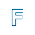 🇫 Emoji Letra do símbolo indicador regional F na Samsung Experience 8.1.
