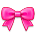 🎀 Emoji pinke Schleife Samsung Experience 8.1.