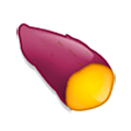 Emoji 🍠 Patata Dolce Arrosto su Samsung Experience 8.1.