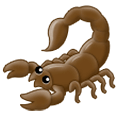 Emoji 🦂 Scorpione su Samsung Experience 8.1.