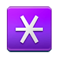 Émoji ⚹ Sextile sur Samsung Experience 8.1.