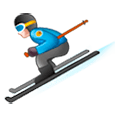 ⛷️ Emoji Skifahrer(in) Samsung Experience 8.1.