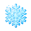Emoji ❄️ Fiocco Di Neve su Samsung Experience 8.1.