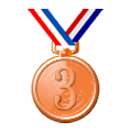 Émoji 🥉 Médaille De Bronze sur Samsung Experience 8.1.