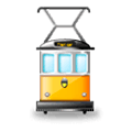 🚊 Emoji Tranvía en Samsung Experience 8.1.