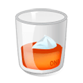 Emoji 🥃 Bicchiere Tumbler su Samsung Experience 8.1.
