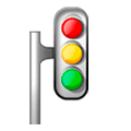 🚦 Emoji vertikale Verkehrsampel Samsung Experience 8.1.