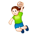 Emoji 🤾‍♀️ Pallamanista Donna su Samsung Experience 8.1.