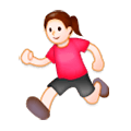 🏃‍♀️ Emoji Mujer Corriendo en Samsung Experience 8.1.