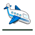 Émoji 🛬 Avion à L’atterrissage sur Samsung Experience 8.5.