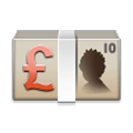 Emoji 💷 Banconota Sterlina su Samsung Experience 8.5.