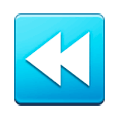 Emoji ⏪ Pulsante Di Riavvolgimento Rapido su Samsung Experience 8.5.
