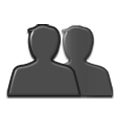 Emoji 👥 Profilo Di Due Persone su Samsung Experience 8.5.