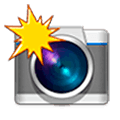 📸 Emoji Câmera Com Flash na Samsung Experience 8.5.