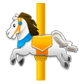 Emoji 🎠 Cavallo Da Giostra su Samsung Experience 8.5.