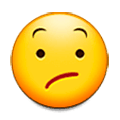 😕 Emoji verwundertes Gesicht Samsung Experience 8.5.