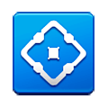 💠 Emoji Diamante Com Um Ponto na Samsung Experience 8.5.