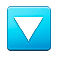 Emoji 🔽 Pulsante A Triangolo Rivolto Verso Il Basso su Samsung Experience 8.5.