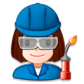 👩‍🏭 Emoji Fabrikarbeiterin Samsung Experience 8.5.