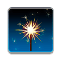 Emoji 🎇 Stella Filante su Samsung Experience 8.5.