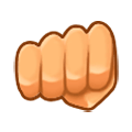 👊 Emoji geballte Faust Samsung Experience 8.5.
