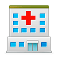 Émoji 🏥 Hôpital sur Samsung Experience 8.5.