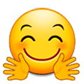 🤗 Emoji Rosto Abraçando na Samsung Experience 8.5.