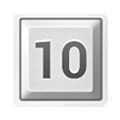 Émoji 🔟 Touches : 10 sur Samsung Experience 8.5.