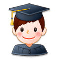 👨‍🎓 Emoji Estudiante Hombre en Samsung Experience 8.5.