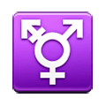 Émoji ⚧ Symbole transgenre sur Samsung Experience 8.5.