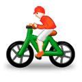 Émoji 🚴‍♂️ Cycliste Homme sur Samsung Experience 8.5.