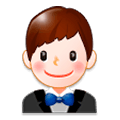 Emoji 🤵 Persona In Smoking su Samsung Experience 8.5.