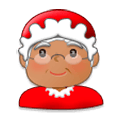 🤶🏽 Emoji Weihnachtsfrau: mittlere Hautfarbe Samsung Experience 8.5.