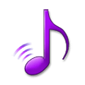 Émoji 🎵 Note De Musique sur Samsung Experience 8.5.
