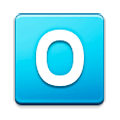 🅾️ Emoji Großbuchstabe O in rotem Quadrat Samsung Experience 8.5.