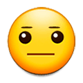 😐 Emoji Cara Neutral en Samsung Experience 8.5.