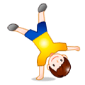 Emoji 🤸 Persona Che Fa La Ruota su Samsung Experience 8.5.
