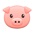 Emoji 🐷 Muso Di Maiale su Samsung Experience 8.5.