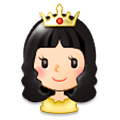 Émoji 👸🏻 Princesse : Peau Claire sur Samsung Experience 8.5.