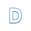 🇩 Emoji Indicador regional símbolo letra D en Samsung Experience 8.5.