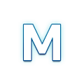 🇲 Emoji Símbolo do indicador regional letra M na Samsung Experience 8.5.