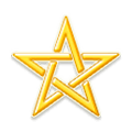 Émoji ⛥ Pentagramme droite sur Samsung Experience 8.5.