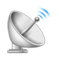 Emoji 📡 Antenna Satellitare su Samsung Experience 8.5.