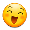 😄 Emoji Rosto Risonho Com Olhos Sorridentes na Samsung Experience 8.5.