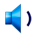 🔉 Emoji Lautsprecher mit mittlerer Lautstärke Samsung Experience 8.5.