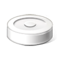 Emoji ⛀ Rotella bianca su Samsung Experience 8.5.