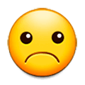 ☹️ Emoji Cara Con El Ceño Fruncido en Samsung Experience 8.5.