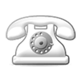 ☏ Emoji Weißes Telefon Samsung Experience 8.5.